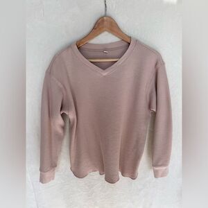 SOLD Uniqlo Waffle Knit Top